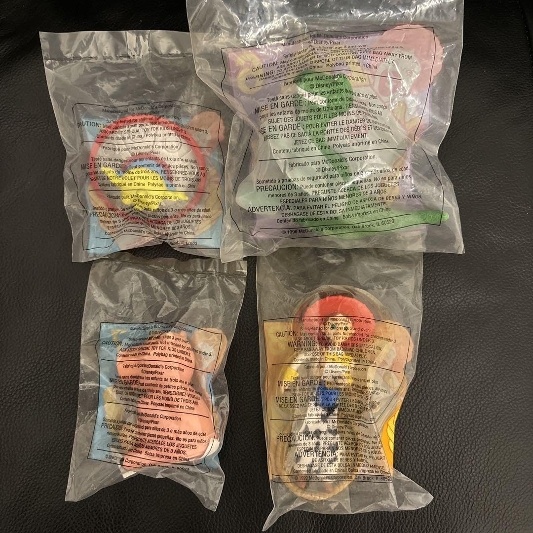 マクドナルド　ハッピーセット　トイストーリー2 アメリカ版 1999年のアメリカ・マクドナルド『トイストーリー2・ハッピー